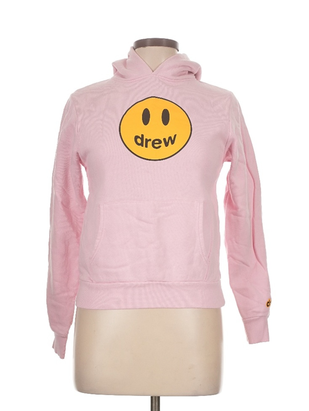 Drew House Kids Mascot Hoodie Pink cotton SZ 10 Youth Justin Bieber Streetwear
